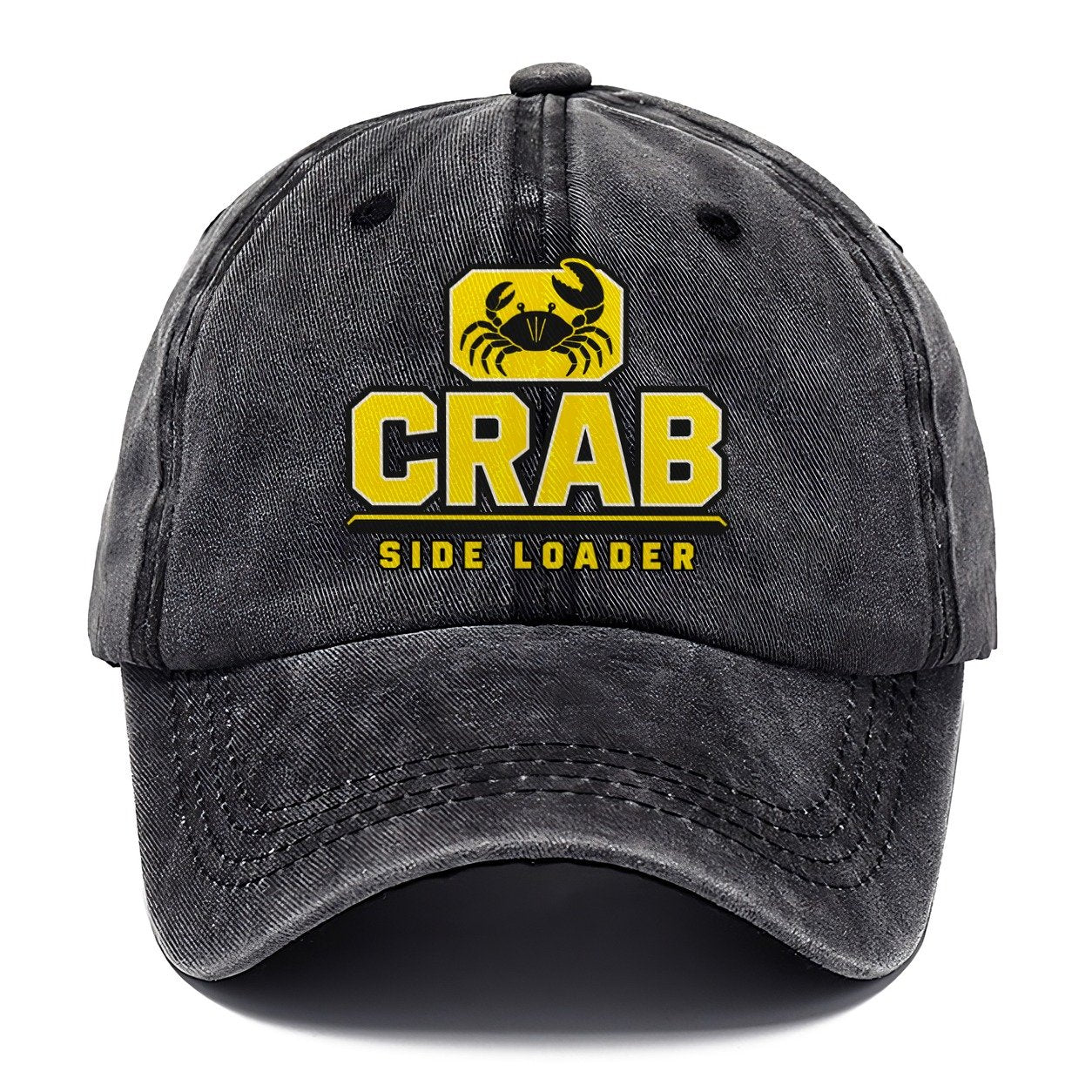 Crab Side Loader Heavy Duty Classic Cap – Graphite