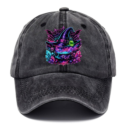 Neon Witch Cauldron Classic Cap – Graphite