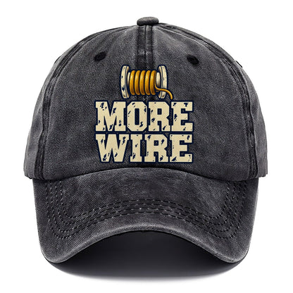 More Wire Amateur Radio Classic Cap – Graphite