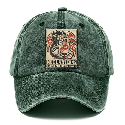 Nue Lanterns Yokai Night Market Classic Cap – Forest Mist