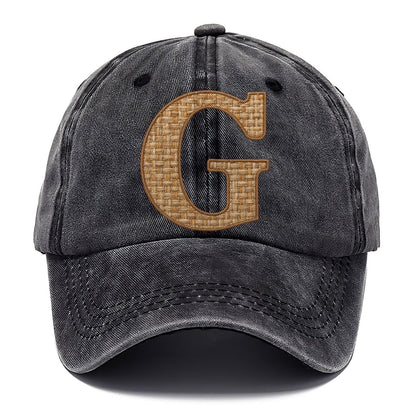 Woven Tweed G Monogram Classic Cap – Graphite