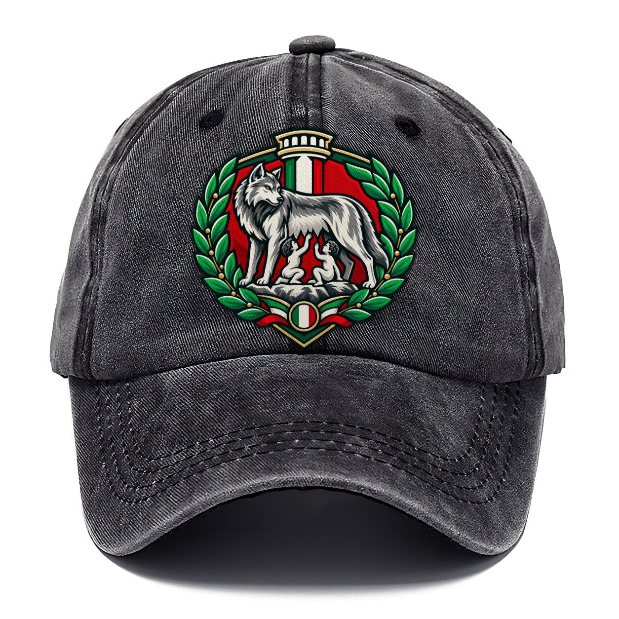 Italy Minimal Emblem Country Logos Classic Cap – Graphite