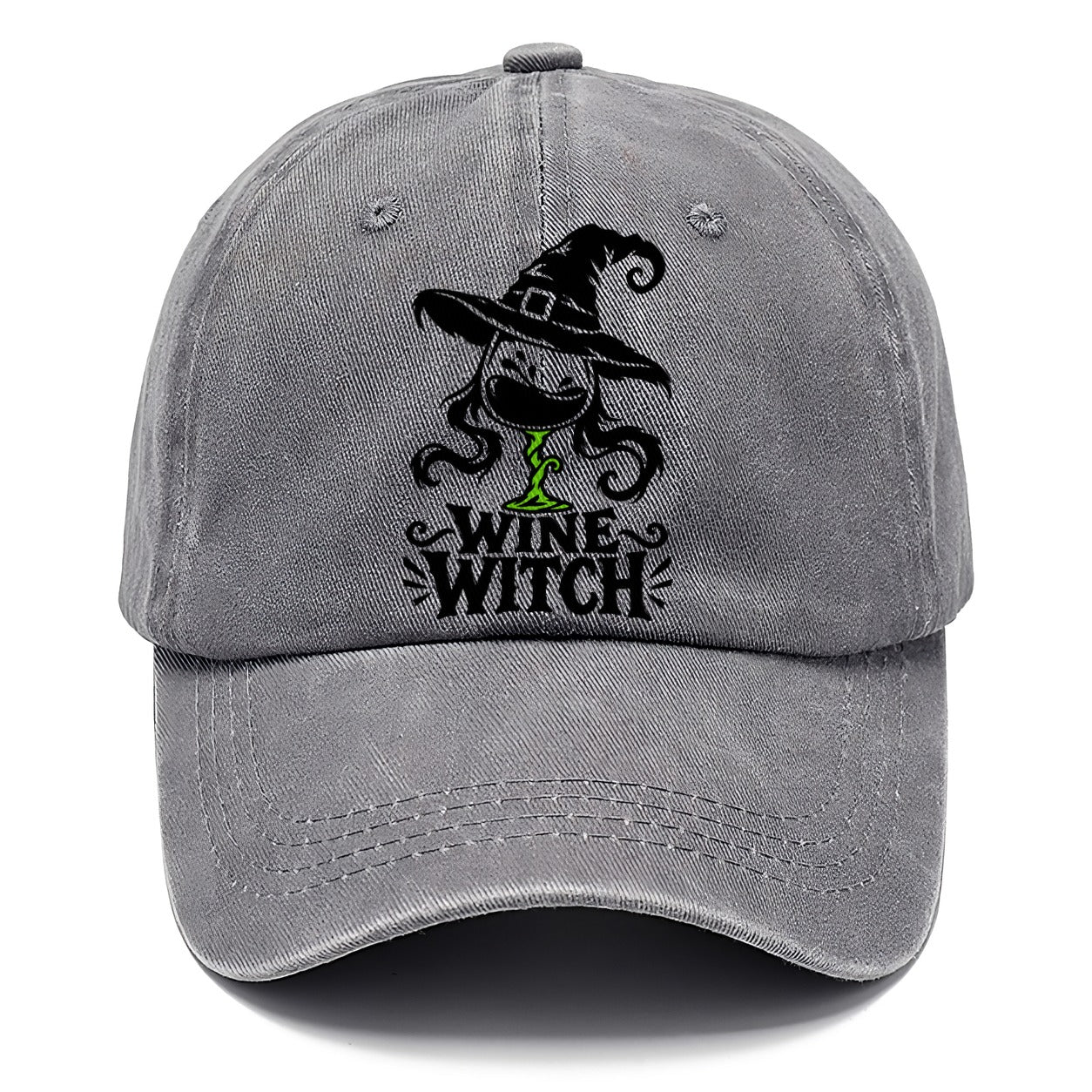 Wine Witch Slogan Witch Magic Classic Cap – Urban Haze