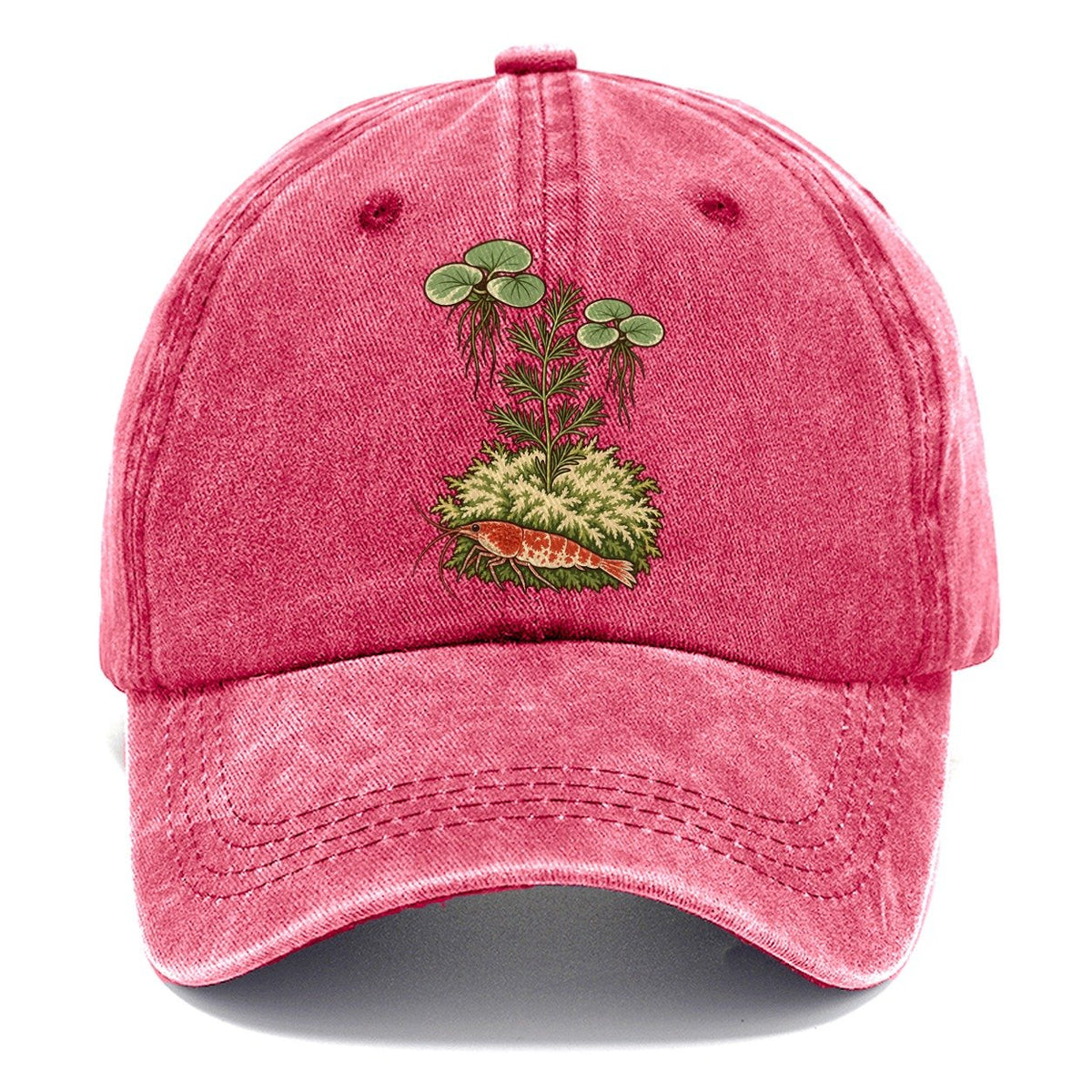 Tiny Tank Ecosystem Aquarium Keeping Classic Cap – Pomegranate Blush
