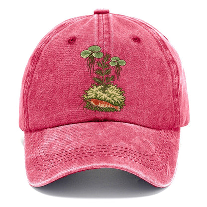 Tiny Tank Ecosystem Aquarium Keeping Classic Cap – Pomegranate Blush