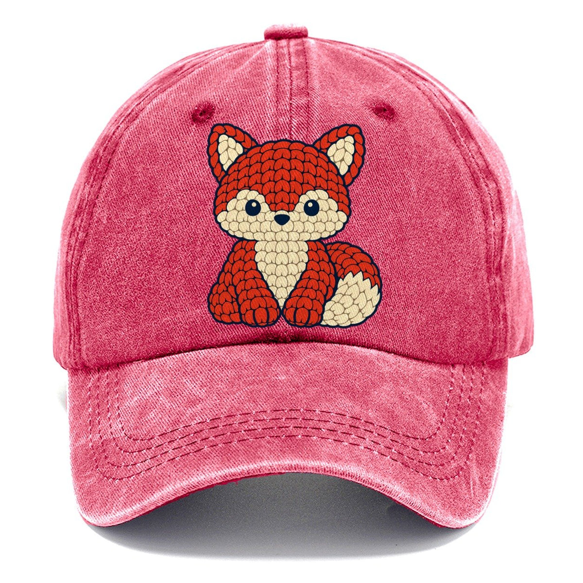 Amigurumi Fox Yarn Crafts Classic Cap – Pomegranate Blush
