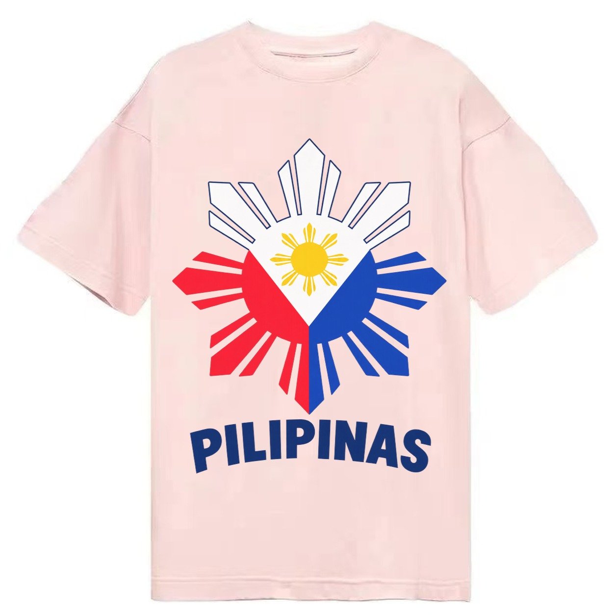 Philippines Sun Stars Classic T-shirt – Pink