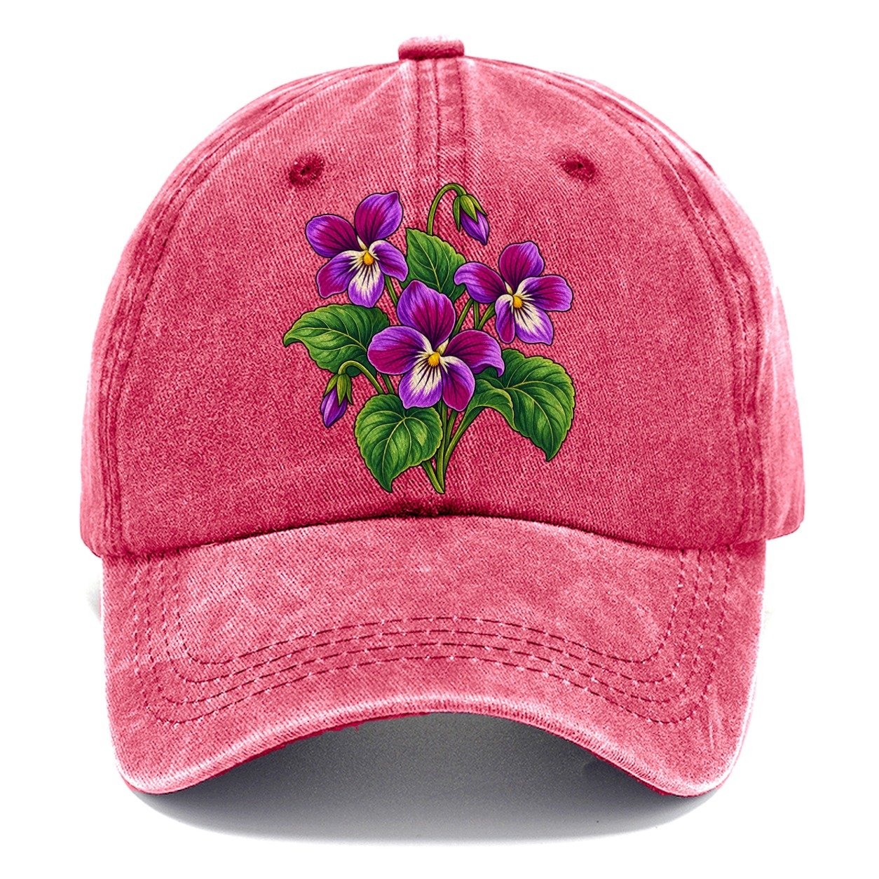 New Brunswick Purple Violet Canada Cultural Icons Classic Cap – Pomegranate Blush