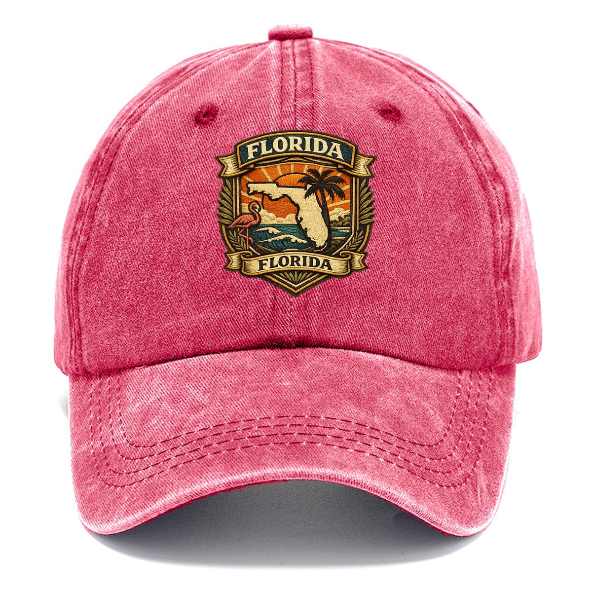 Florida Heritage Classic Cap – Pomegranate Blush