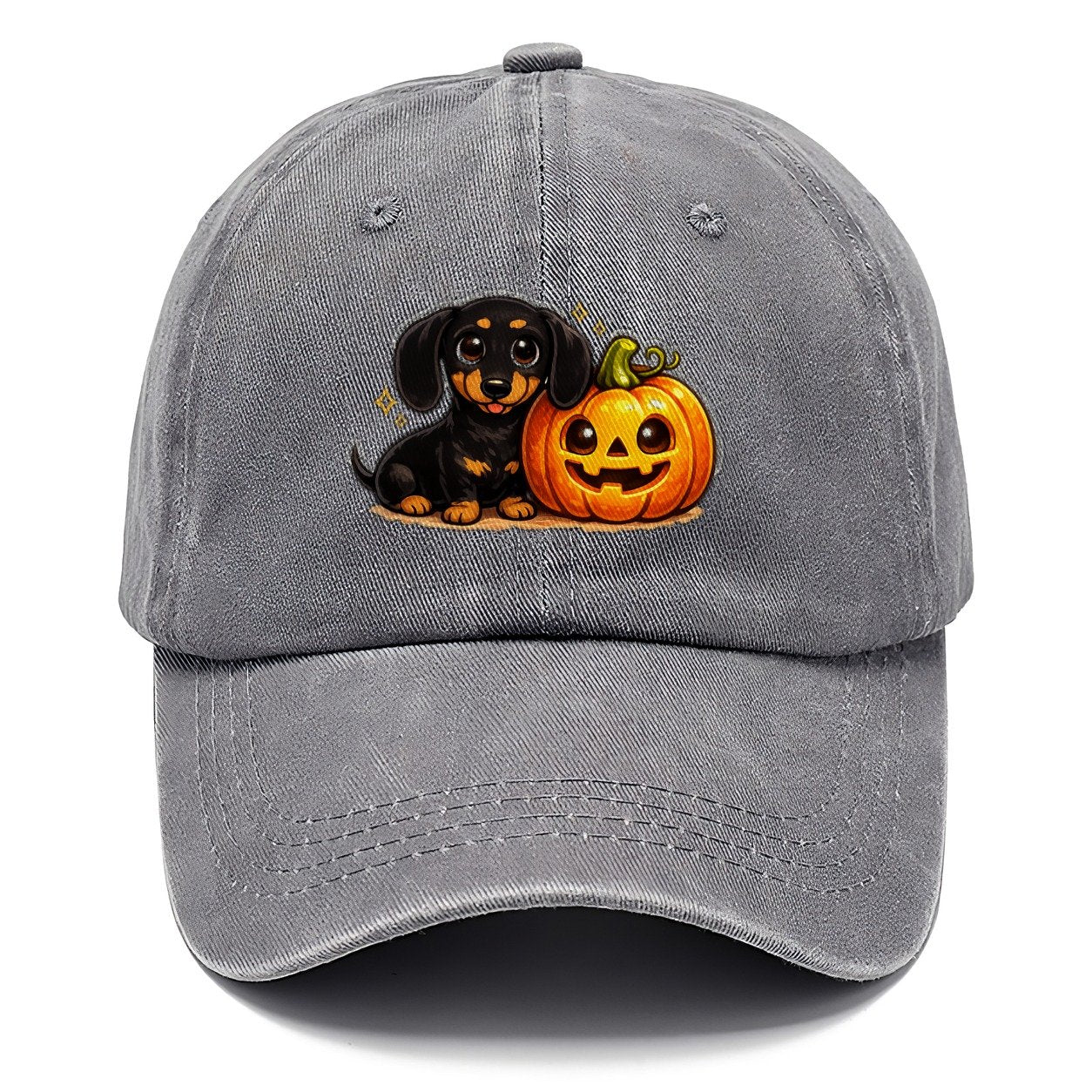 Dachshund Halloween Pumpkin Classic Cap – Urban Haze