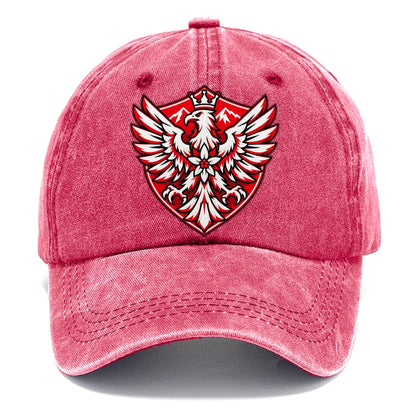 Austria Minimal Emblem Country Logos Classic Cap – Pomegranate Blush