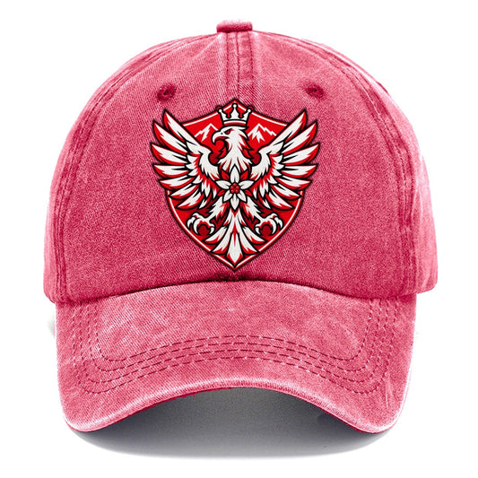 Austria Minimal Emblem Country Logos Classic Cap – Pomegranate Blush