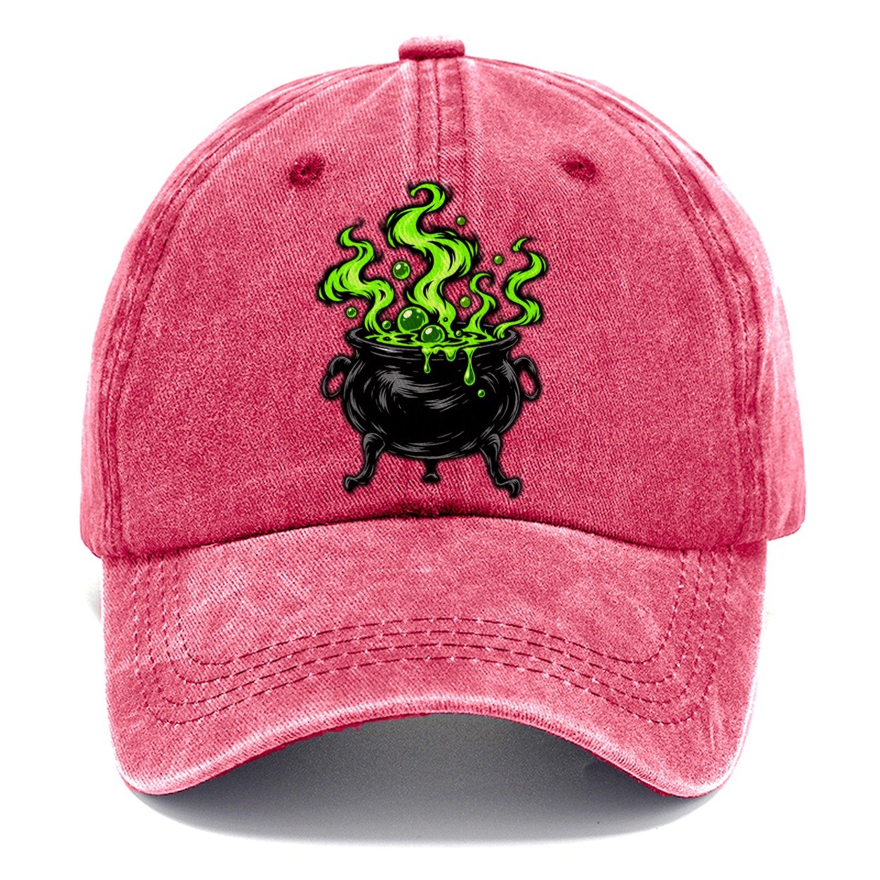Bubbling Cauldron Witch Magic Classic Cap – Pomegranate Blush
