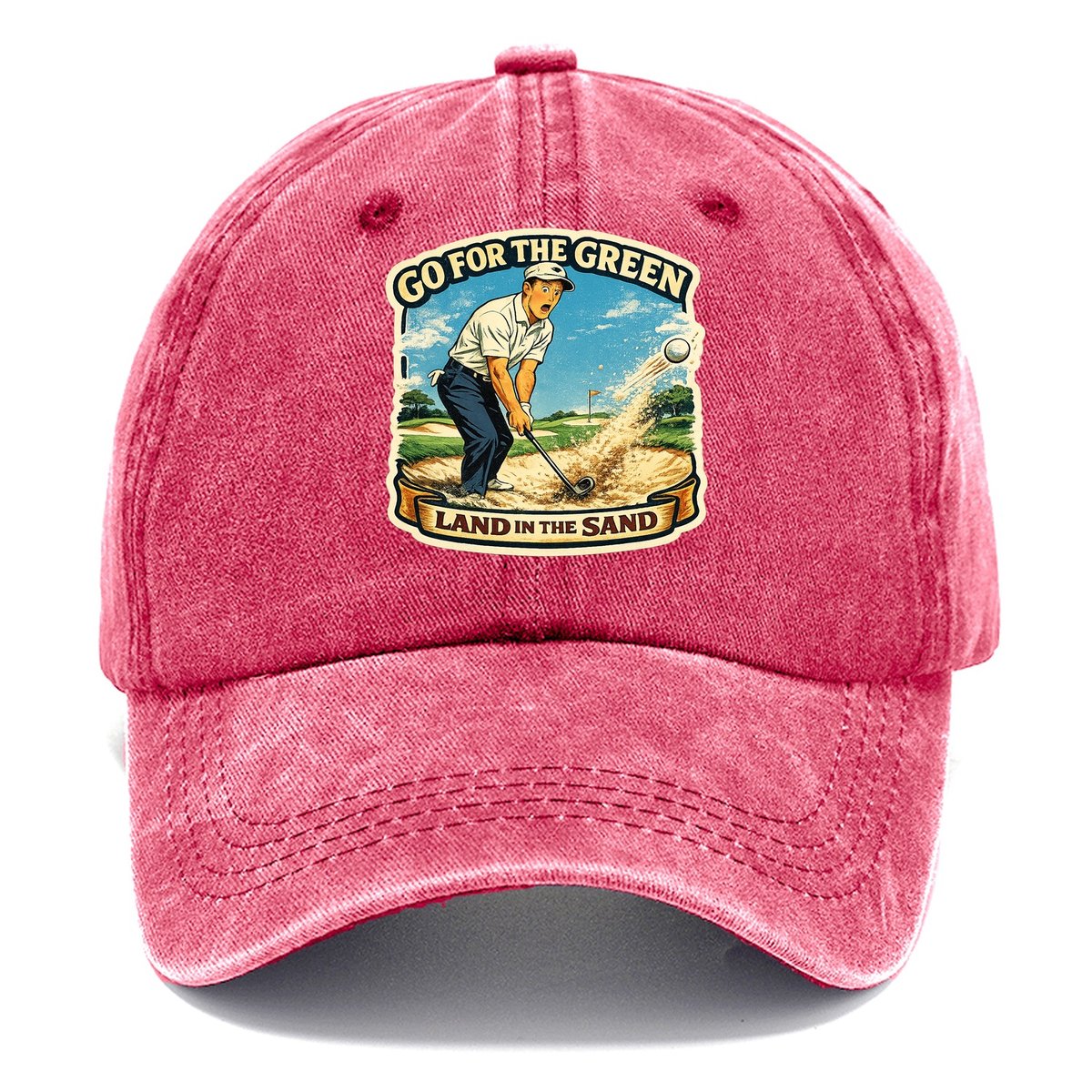 Land In The Sand Classic Cap – Pomegranate Blush