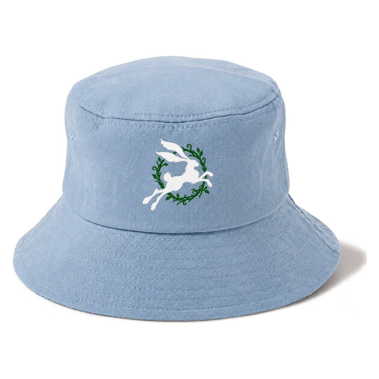 Celtic Hare Familiar Bucket Hat – Summer Sky