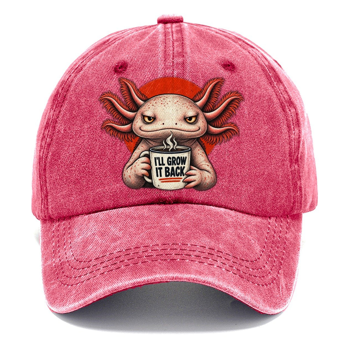 Axolotl Mug Truths Classic Cap – Pomegranate Blush