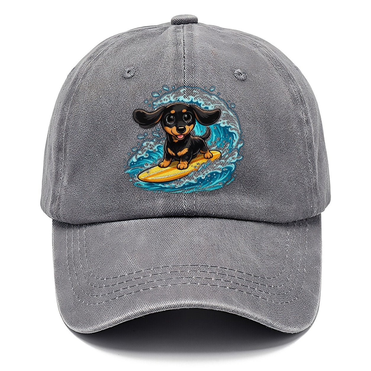 Surfing Dachshund Classic Cap – Urban Haze
