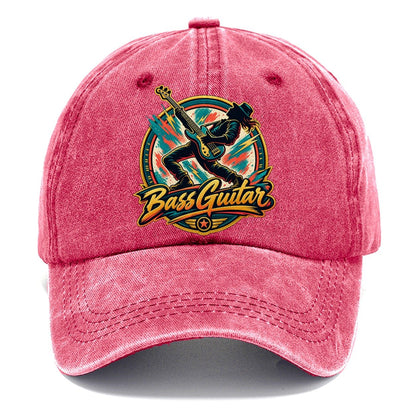 Bass Guitar Crest Music Instruments Classic Cap – Pomegranate Blush