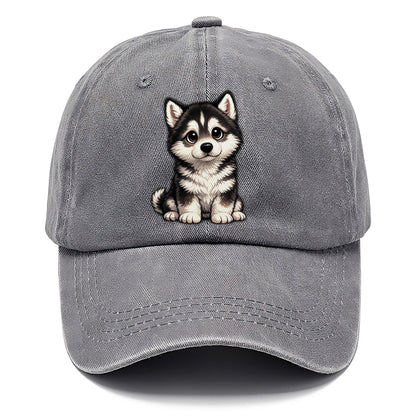 Alaskan Malamute Sitting Sweetheart Classic Cap – Urban Haze