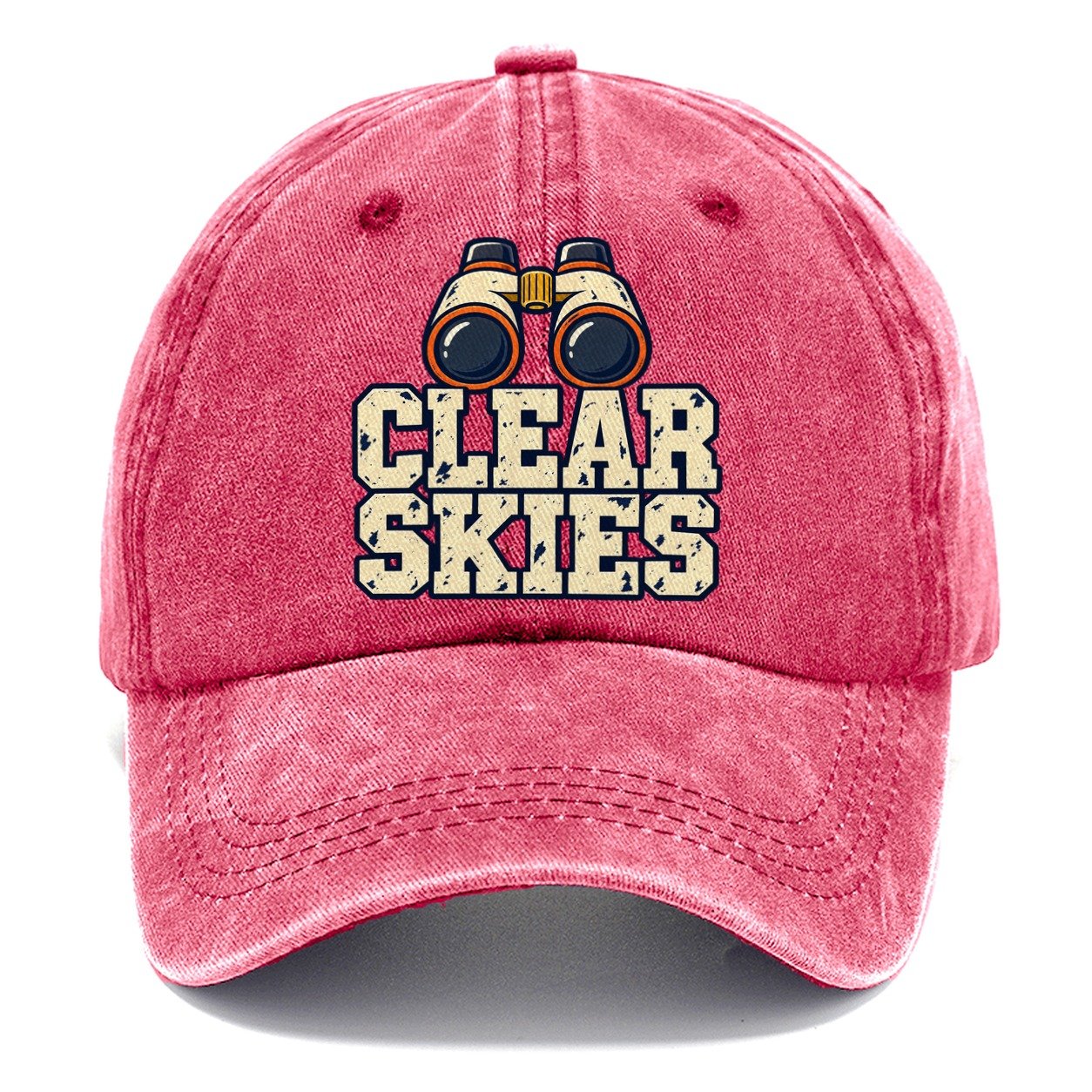 Clear Skies Astronomy And Stargazing Classic Cap – Pomegranate Blush