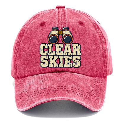Clear Skies Astronomy And Stargazing Classic Cap – Pomegranate Blush