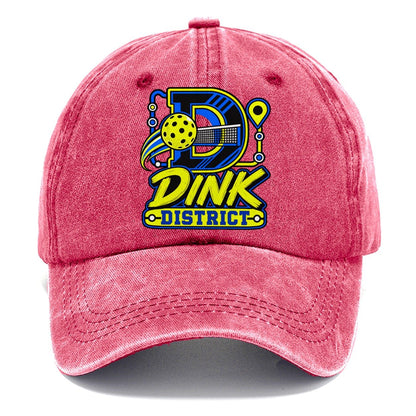 Dink District Pickleball Life Classic Cap – Pomegranate Blush