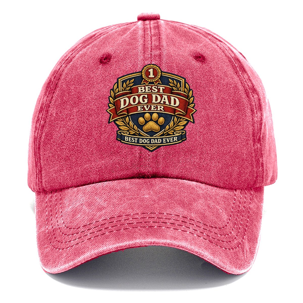 Dog Dad Classic Cap – Pomegranate Blush