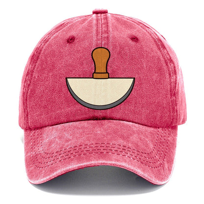 Round Knife Study Leathercraft Classic Cap – Pomegranate Blush
