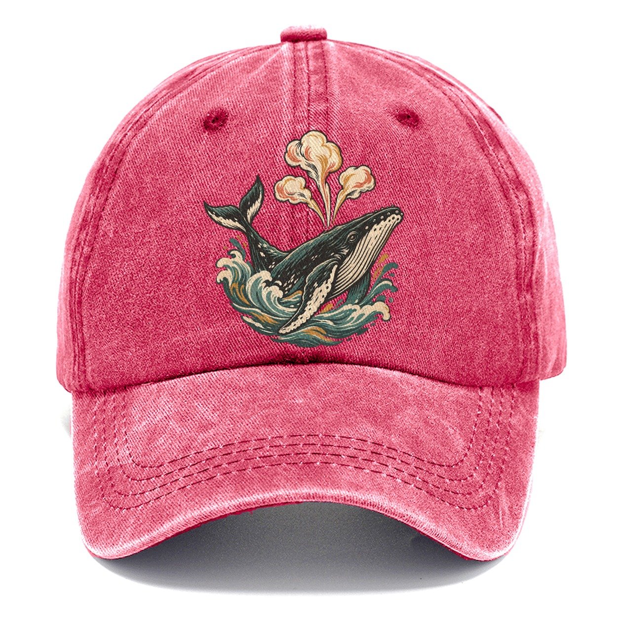 Whale Breath Cloud Gentle Wild Classic Cap – Pomegranate Blush