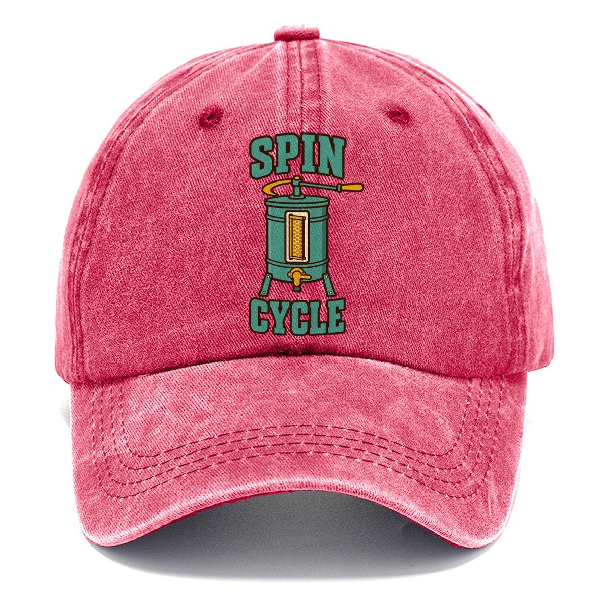 Spin Cycle Beekeeping Classic Cap – Pomegranate Blush