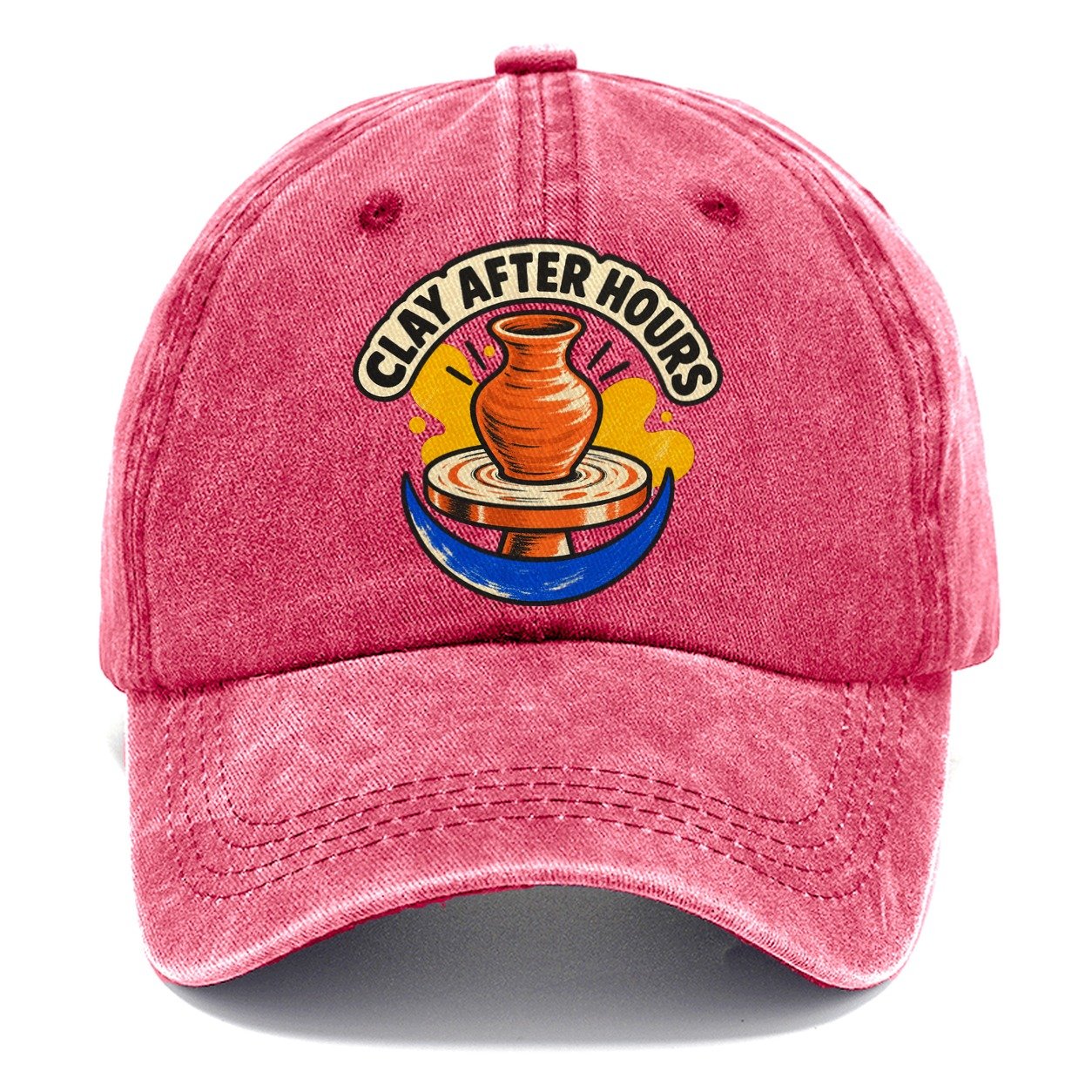 Clay After Hours Clay Color Makers Classic Cap – Pomegranate Blush