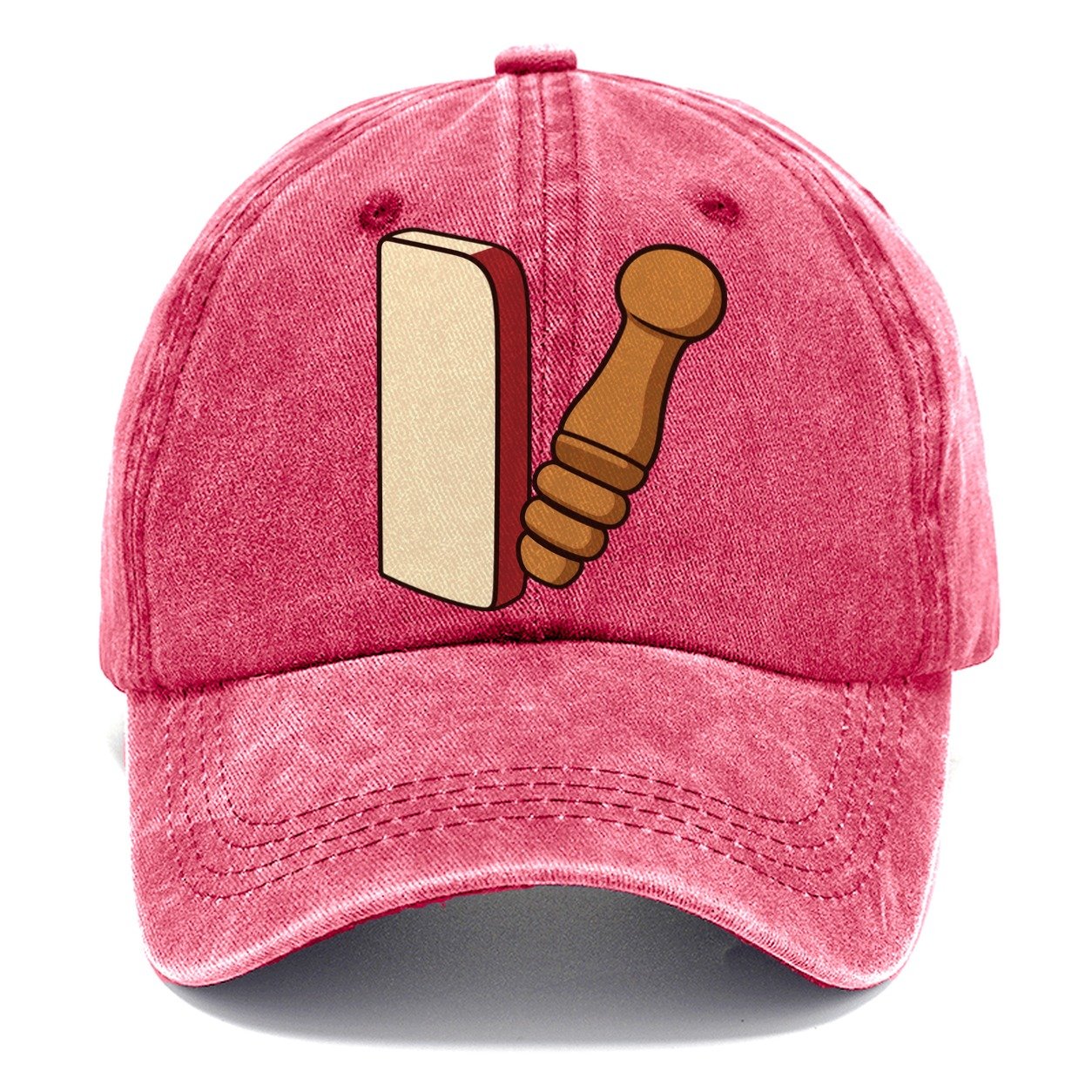 Edge Burnisher Study Leathercraft Classic Cap – Pomegranate Blush
