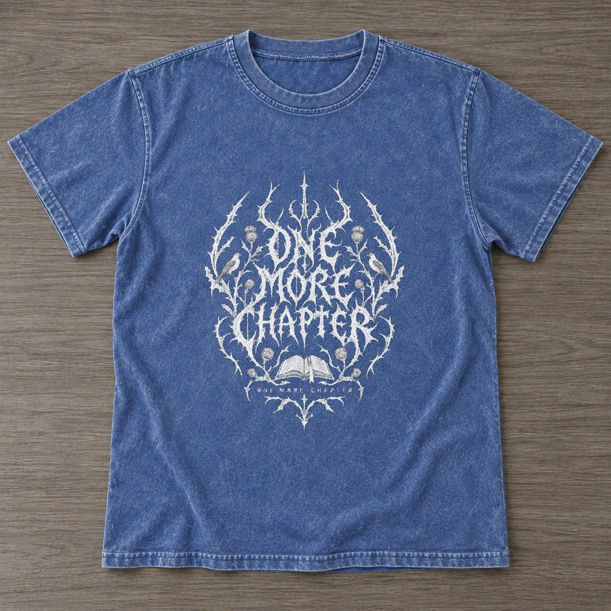 Washed Blue — front view