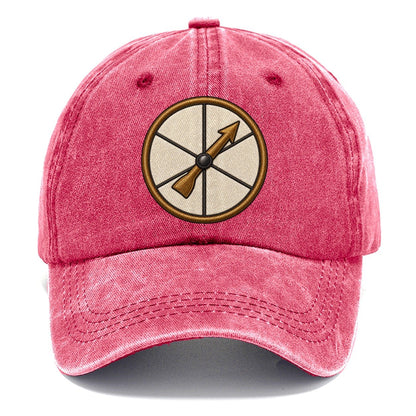 Spinner Arrow On A Round Dial Board Games Classic Cap – Pomegranate Blush