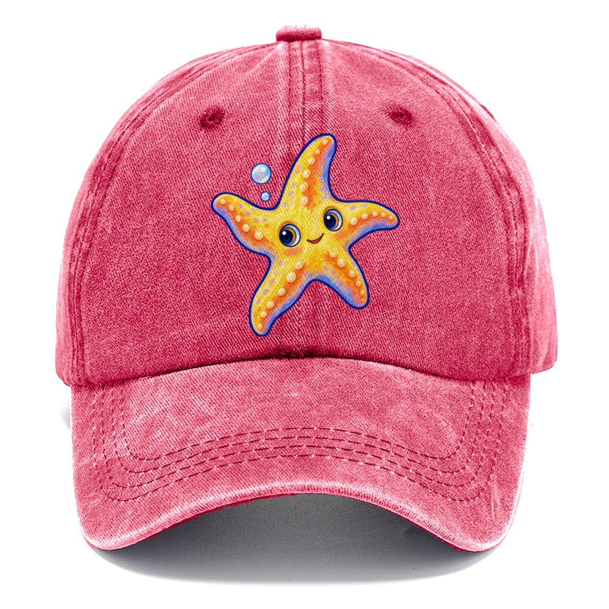 Starfish Side Float Sea Sprite Classic Cap – Pomegranate Blush