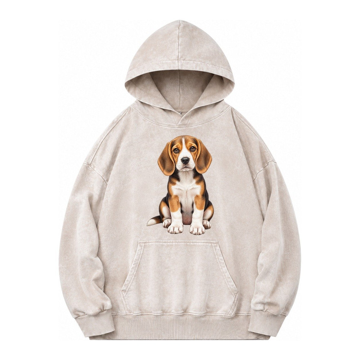 The Classic Hat For Explorers And Travelers Vintage Washed Hoodie – Off White