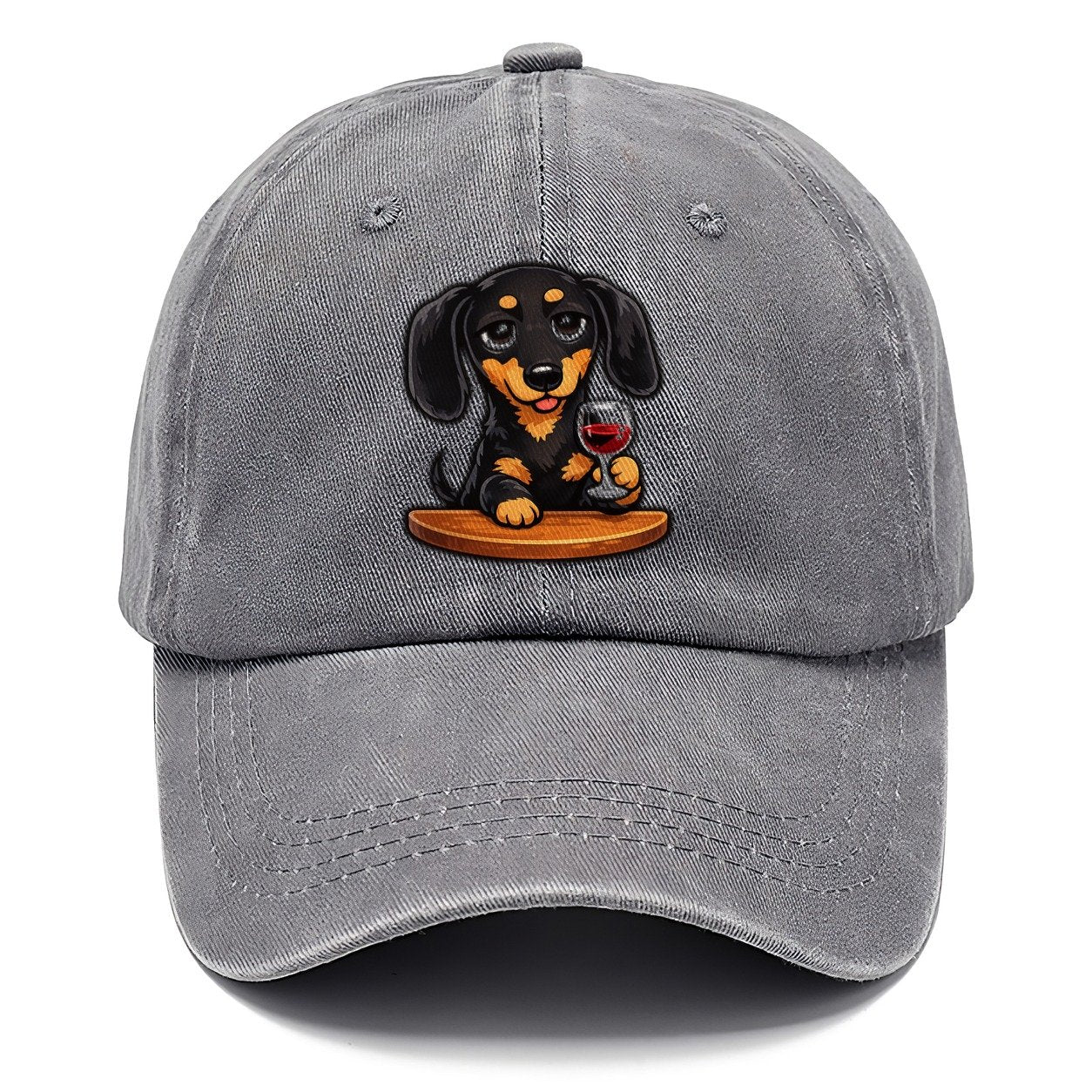 Dachshund Wine Time Classic Cap – Urban Haze