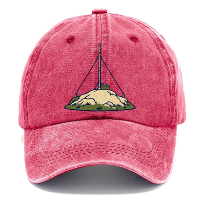 Hilltop Portable Station Amateur Radio Classic Cap – Pomegranate Blush