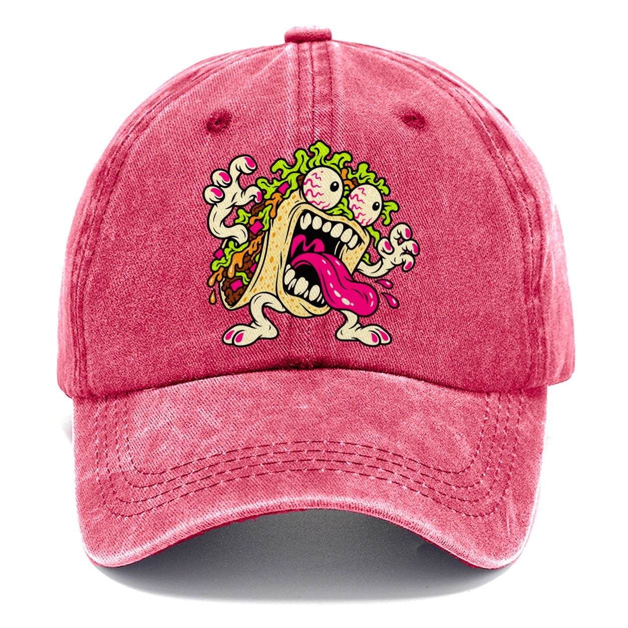 Screaming Taco Crazy Styles Classic Cap – Pomegranate Blush