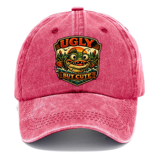 Ugly But Cute Catfish Classic Cap – Pomegranate Blush