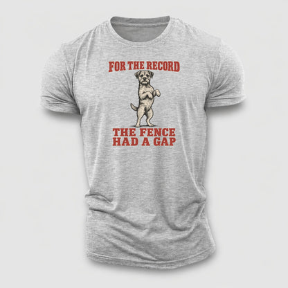 Border Terrier Dog Declarations Cotton T-Shirt – Sport Grey
