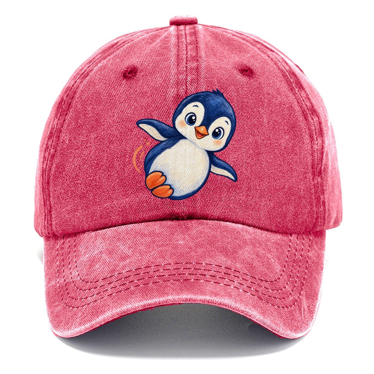 Penguin Side Slide Sea Sprite Classic Cap – Pomegranate Blush