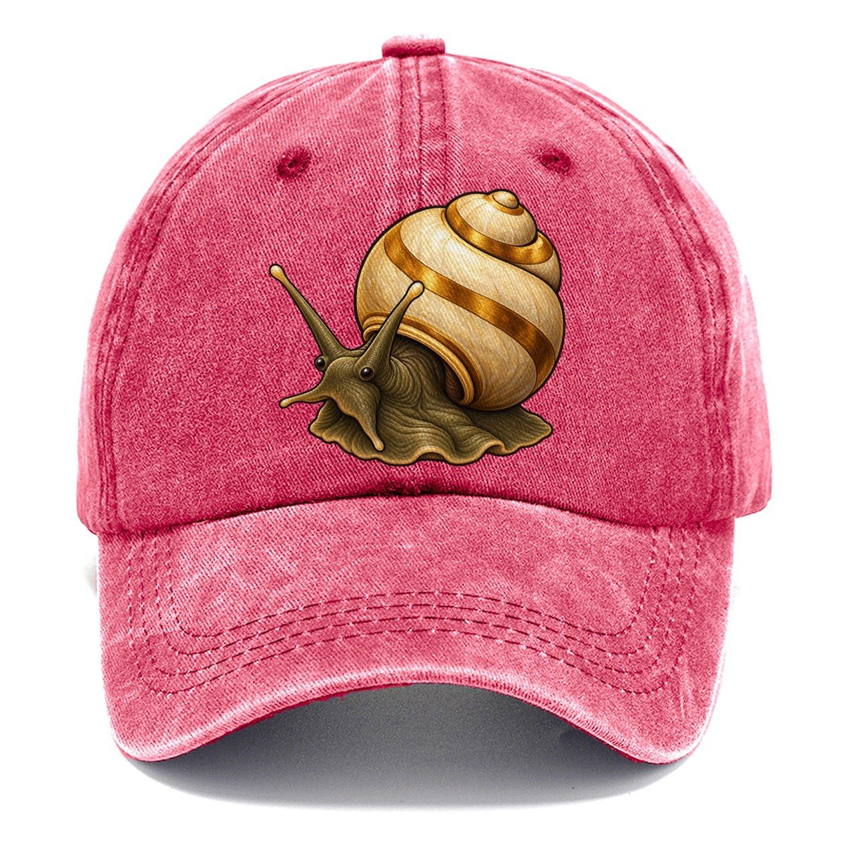 Mystery Snail Portrait Aquarium Keeping Classic Cap – Pomegranate Blush