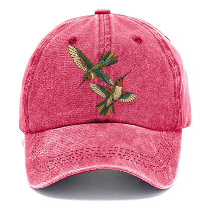 Crosswind Hummingbird Pair Gentle Wild Classic Cap – Pomegranate Blush