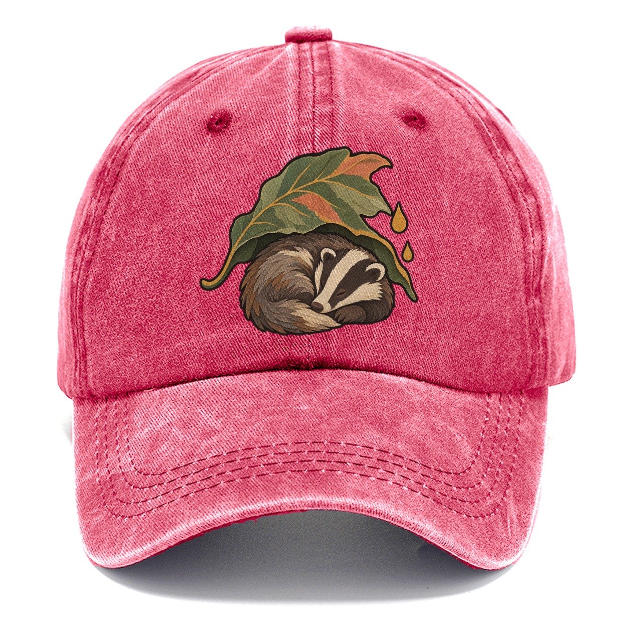 Badger Leaf Shelter Gentle Wild Classic Cap – Pomegranate Blush