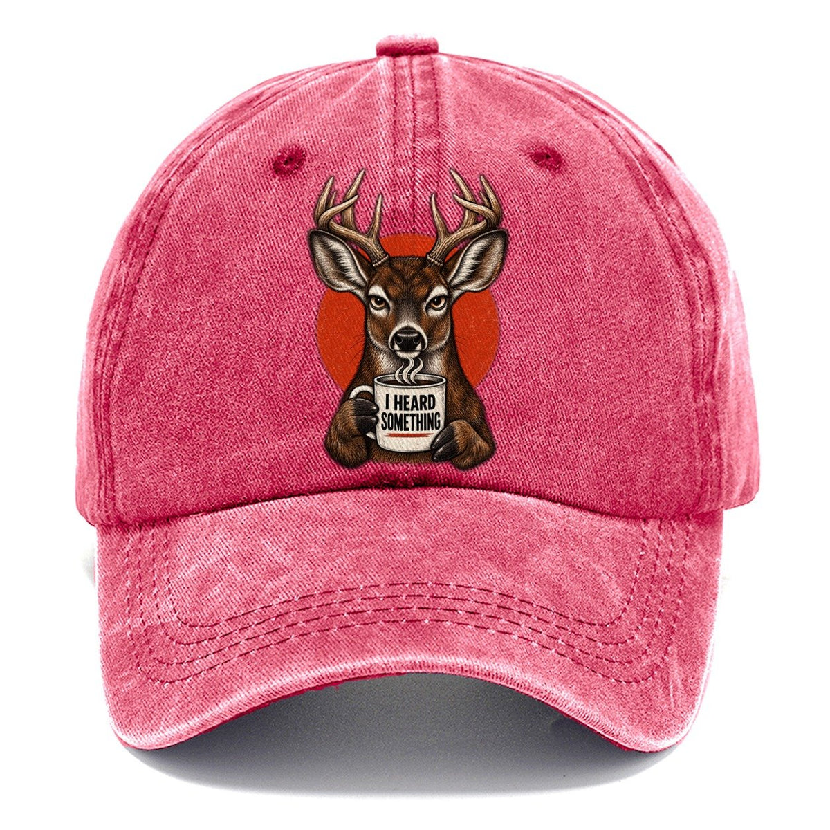 White Tailed Deer Mug Truths Classic Cap – Pomegranate Blush