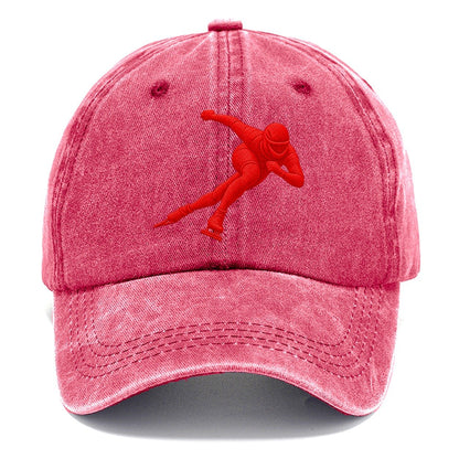 Speed Skater Corner Lean Micro Motion Mark Classic Cap – Pomegranate Blush