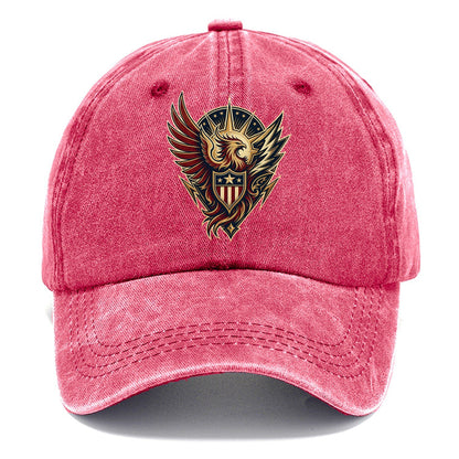 Eagle Emblem V2 Classic Cap – Pomegranate Blush