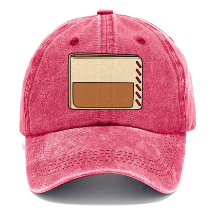 Bifold Wallet Study Leathercraft Classic Cap – Pomegranate Blush