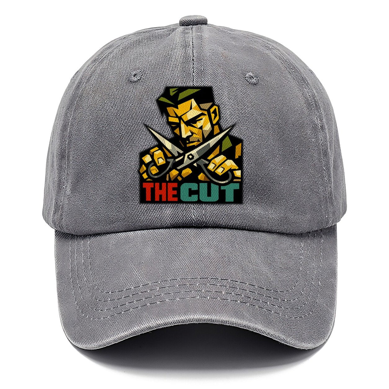 Barber Work Scissors Held Architectural Precision Classic Cap – Urban Haze